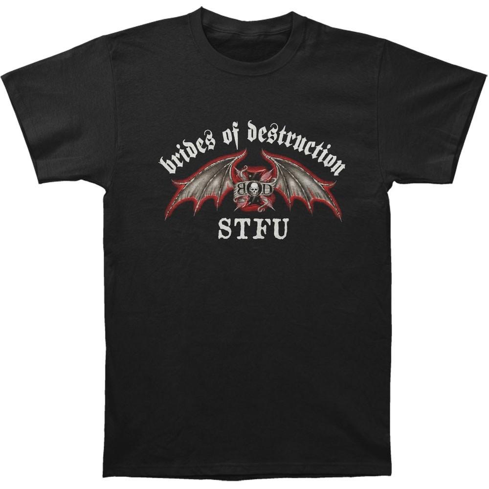 

Men s Brides Of Destruction STFU T-shirt X Black M