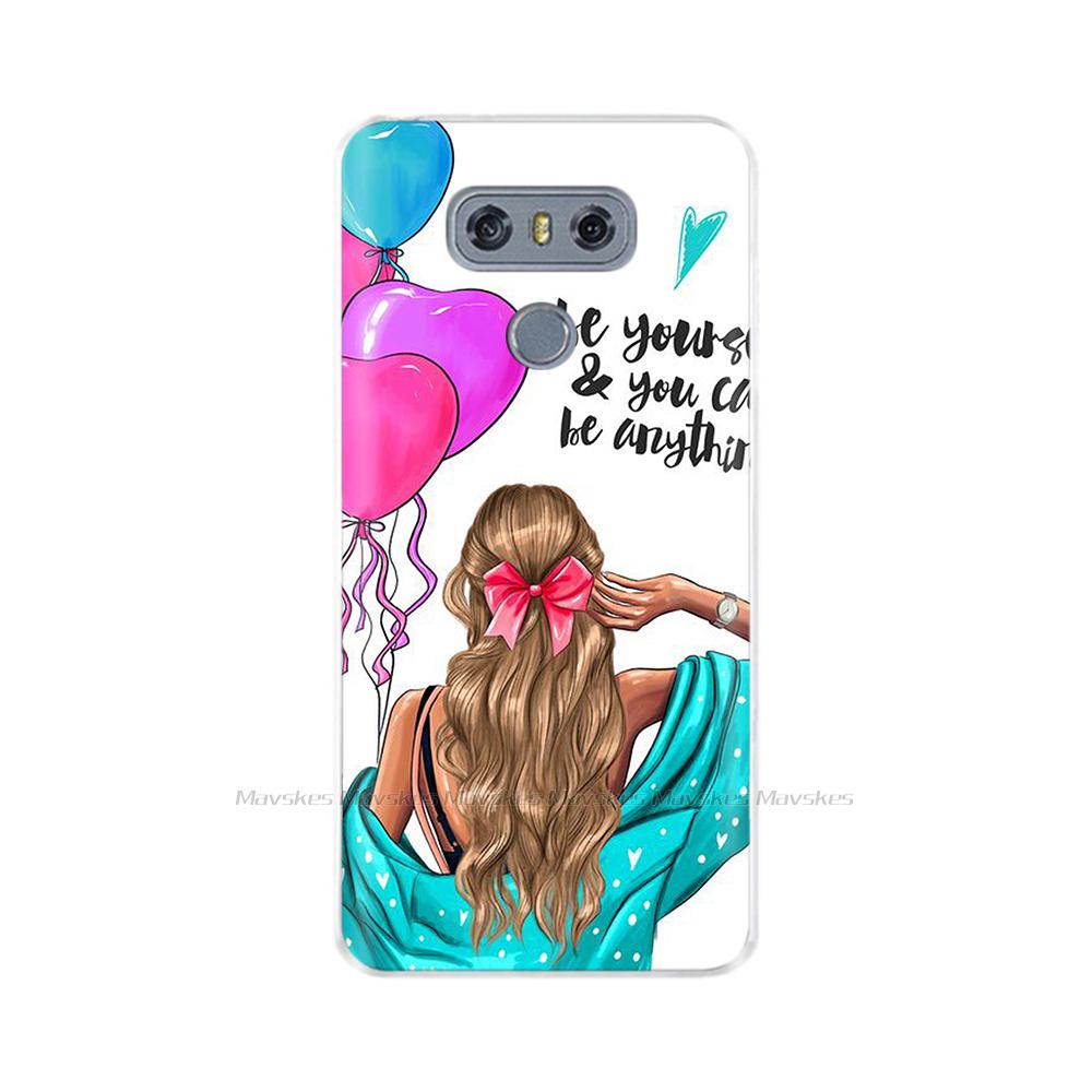 Per LG G6 G5 Custodia Silicone Morbido TPU Fundas Guscio Telefono Per LGG6 LG G5 G6 Cover Coque Per LG G 6 G6 G5 Custodia Telefono Bumper