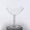 Handcrafted Champagne Flutes Bird Shape Cocktail Glass, Lead-Free Borosilicate Glass Martini Goblet Cup, Clear Tropical Themed Cups Elegant