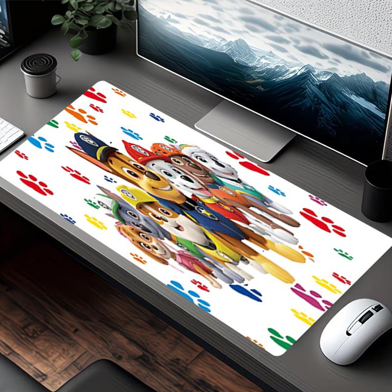 PAW Patrol Print Mouse Pad, for Keyboard Pad Laptop PC Mat for Office Home Use, Desk Decor, Perfect Birthday Gift for Gamers