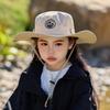 Children'S Uv Protection Bucket Hat Fashion Outdoor Hiking Hat Baby Sun Protection Sunshade Basin Hat