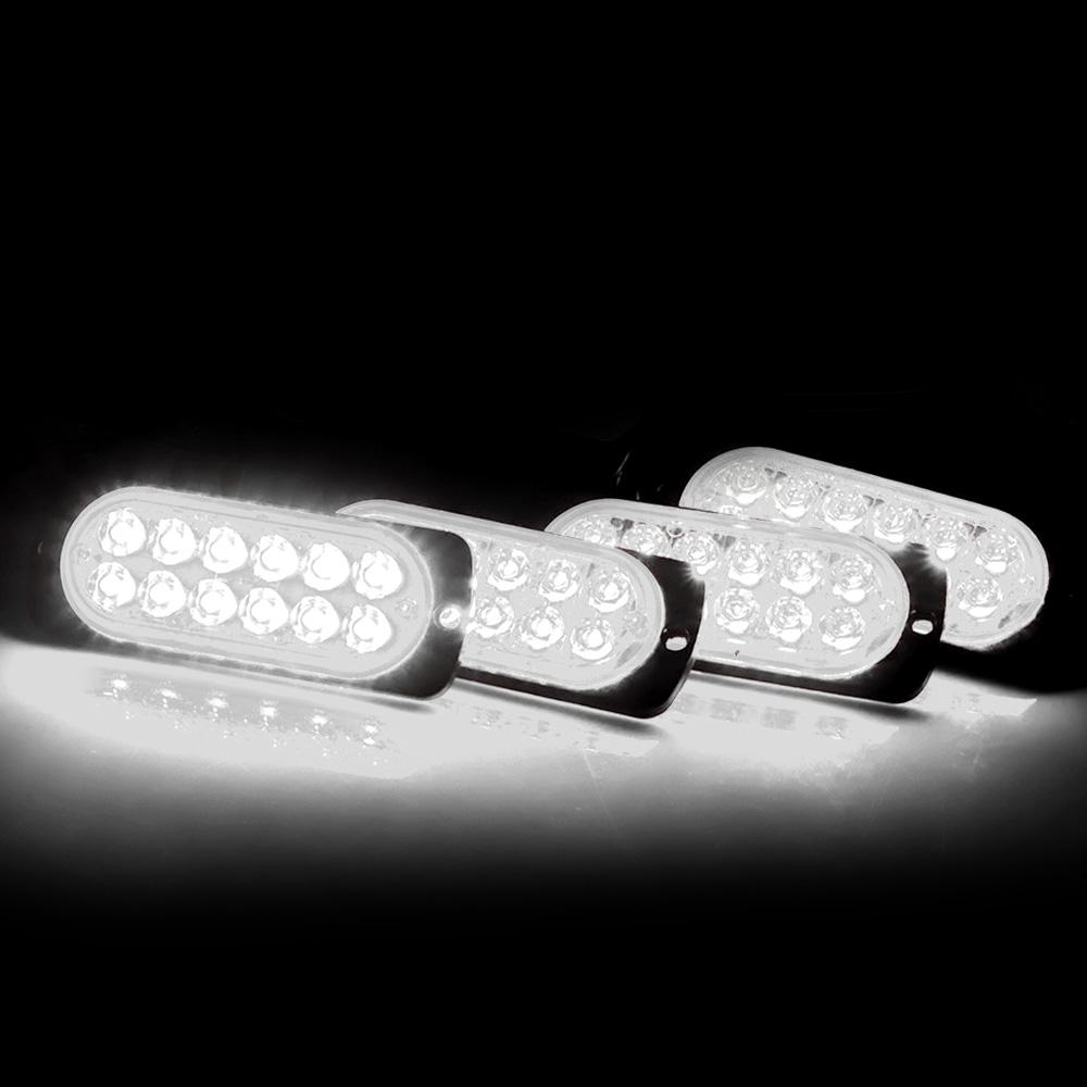 For Car Truck Motorcycle Grille Lights Car Accessories Emergency Warning Lights Car Strobe Flashing Lamp 12V Car Light Strobe