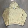 Sudadera de Algodón Premium con Efecto Lavado Desgastado Corte Holgado Informal Pullover para Hombre