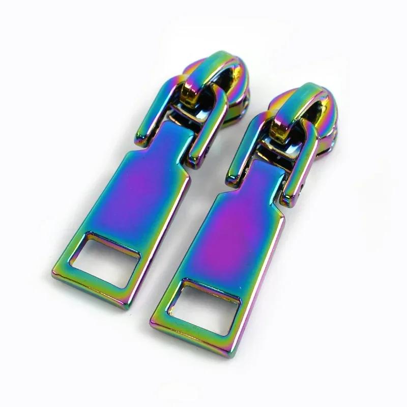 5-30Pcs Meetee 5# Nylon Zipper Puller Down Jackets Bags Zippers Sliders Garment Zips Head Repair Kits DIY Sewing Accessories