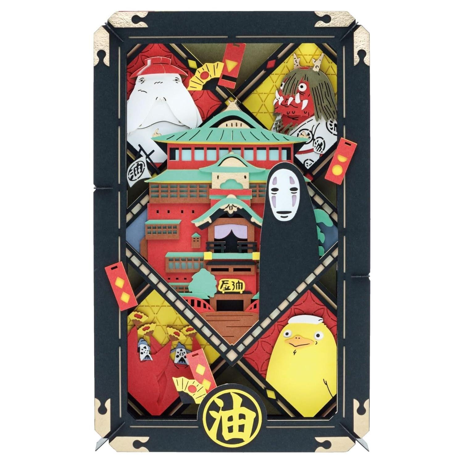 Ensky Paper Theater Spirited Away PT-L52 Aburaya Customers
