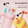 Whale Thermos Straw Cup for Kids - Fun and Easy Drinking for Home and Kindergarten
