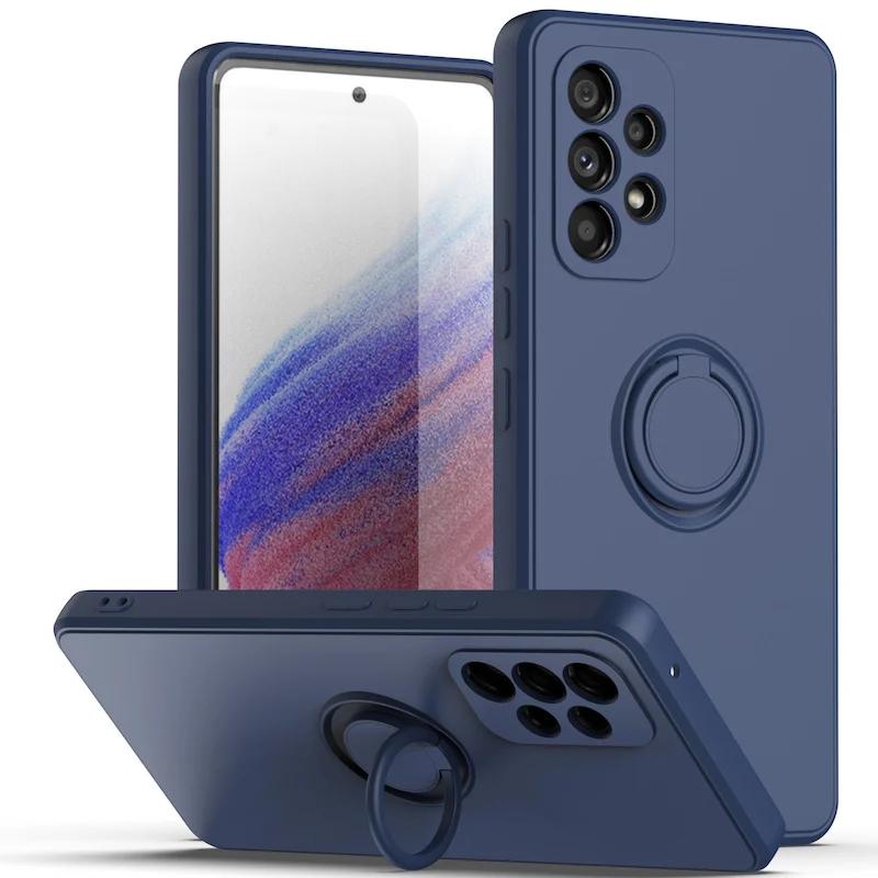 Custodia per Motorola Moto G9 Plus G9 Power G9 Play Moto One Fusion G60S G60 E30 E40 Copertura con Anello Magnetico Portacellulare con Lanyard