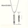 Emergency Whistle Pendant Necklace Outdoor Survival Hiking Camping Whistle Pendant Niche Ornament Jewelry Gift Portable Keychain