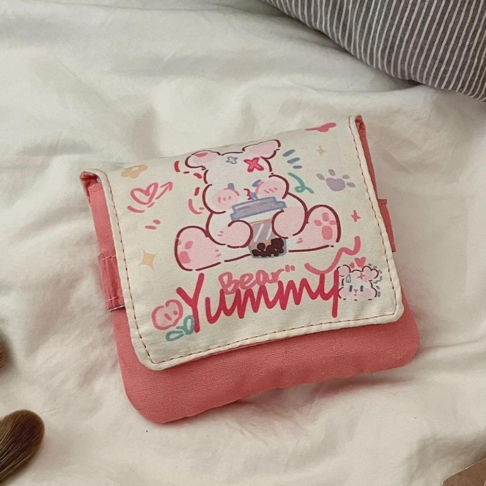 Bolsa de maquiagem feminina e feminina, bolsa para guardanapos, bolsa de moedas, bolsa para absorventes higiênicos, mini organizador de cabos de dados