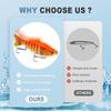 2025 Upgraded Robotic Fishing Lure, Reusable Bionic Swimming Bait Compatible with All Fishing Waters