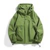 New Outdoor Jacket Men's and Women's Autumn and Winter Windproof Solid Color Tooling Thin Mountaineering Couple Jacket