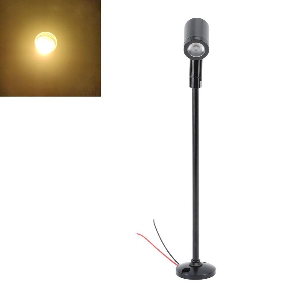 2 Pack DC12V LED Mini Spotlight Aluminum Body Upright Mini Spotlight Plants Display