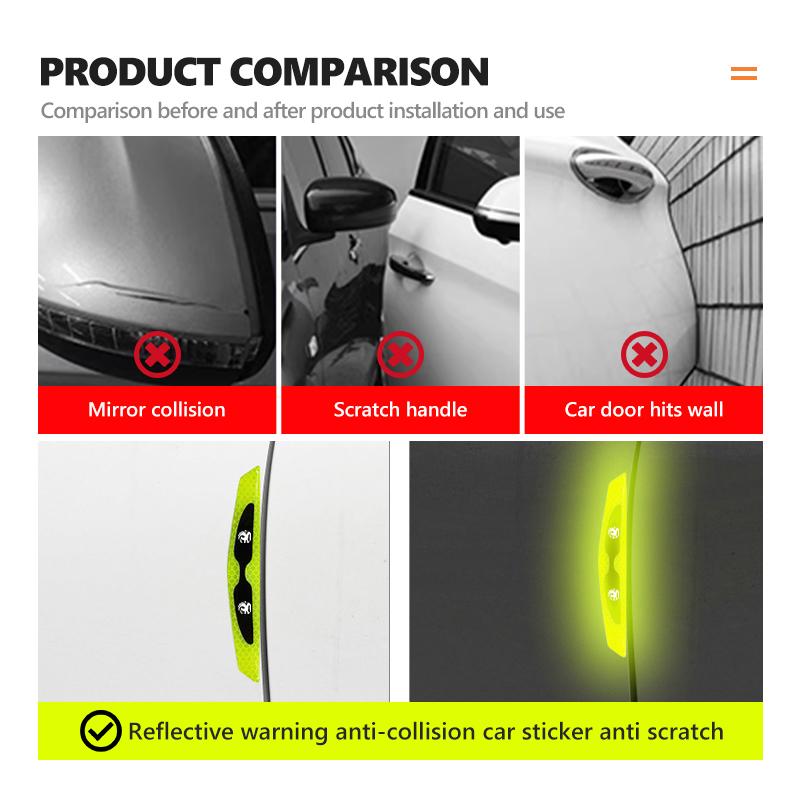4pcs Car Door Side Anti-collision Strip Decorative Guard Plate For Vauxhall Tigra Corsa VXR Astra D G J H Zafira Vectra