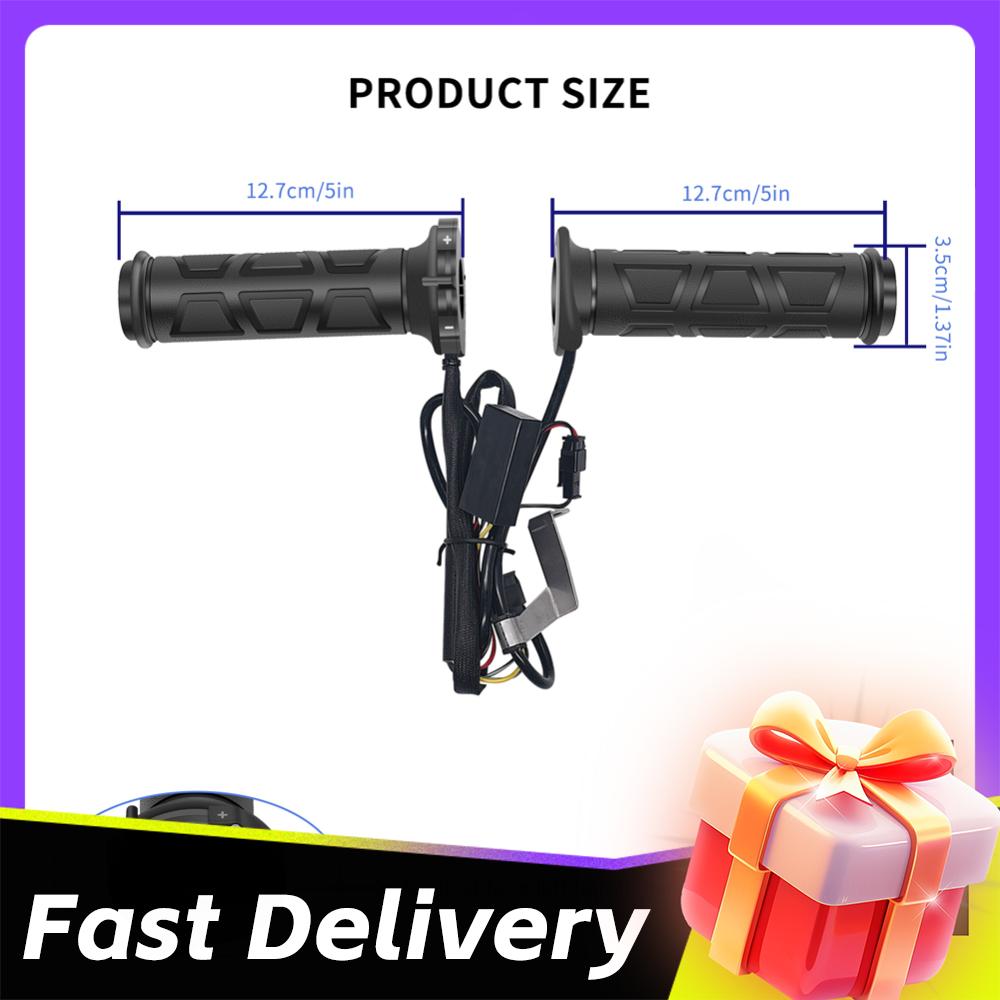 Universal 22mm Motorcycle Heating Handle Grip Electric Heating Handle Temperature Regulation Motorcycle Heating Handlebar