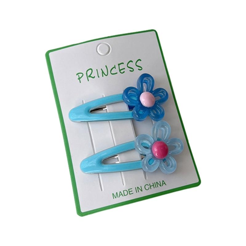 

Flower Shape Hair Clip for Women Resin Punk Cool Harajuku Vintage Hair Accessories Y2K Accessories 90s Aesthetic Gifts синій