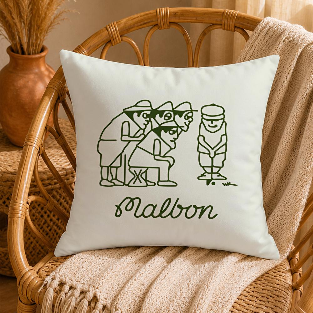 Sport MMalbon Golf S Cushion Cover Ultra Soft Pillowcase CloudLike Comfort Fabric with Concealed Zipper