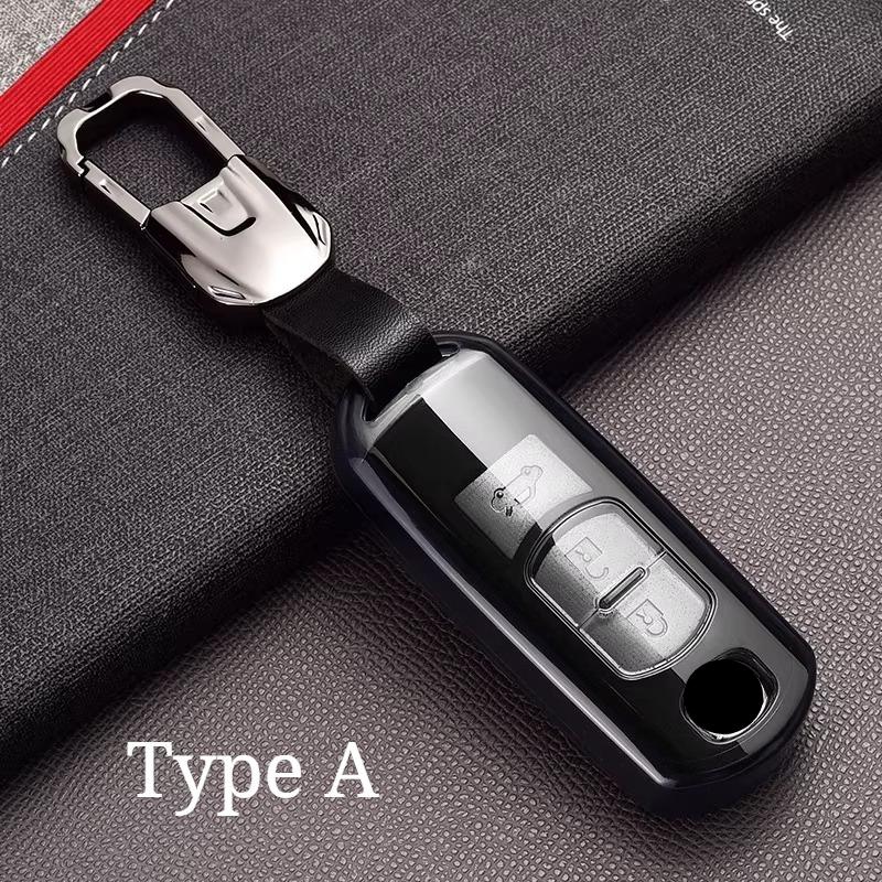 Car Key Fob Cover for Mazda 3 Axela CX-5 CX-30 CX-50 Mazda 6 Atenza Key Case Shell