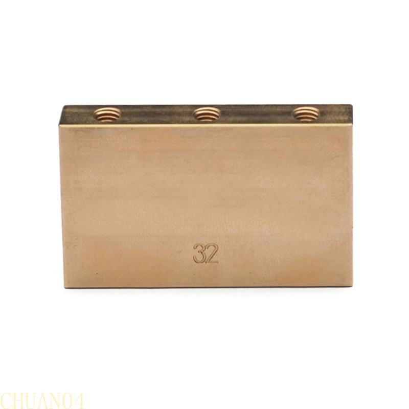 A1A2 32/34/37/42mm Tremolo Block for Guitar Tremolo Bridge Brass 44.5mm for Guitar