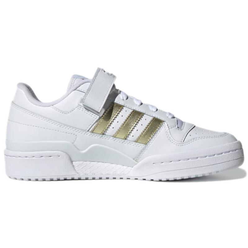 Adidas Women's Forum Low 'White Gold Metallic' Women's Sneakers H05108