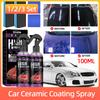 3 In 1 High Protection Quick Ceramic Coating Nano Spray Car Coating Wax Polishing Spray Plastic Refresh Fast Fine Scratch Repair