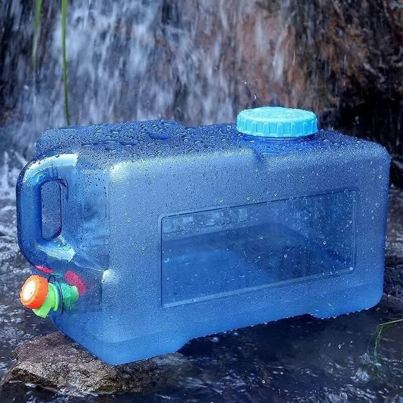 Thickened Portable Camping Water Tank with Faucet