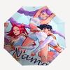 Personalized Name K-KPop Demon Hunters Print Umbrella - Automatic Open/Close, Eight-Rib Durable Frame, Automatic Folding Umbrella