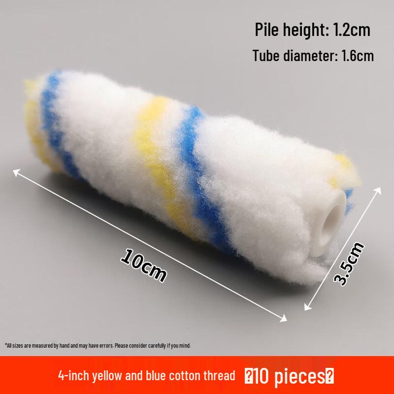 4-Inch Paint Roller Covers (10-Pack)