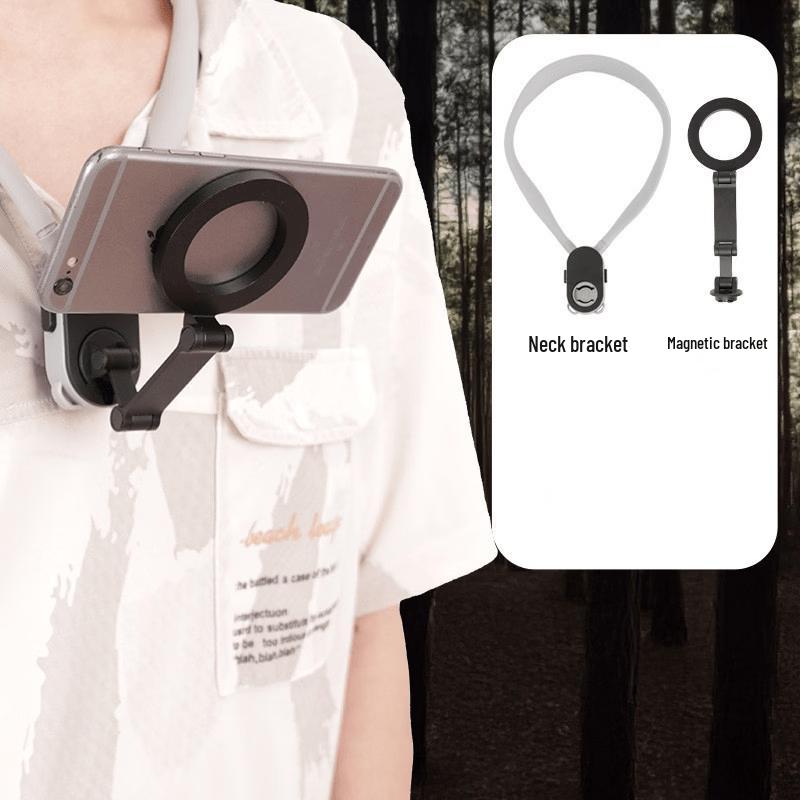 OLOEY Magnetic Neck Mount Phone Holder