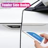 Car Decoration Metal Sticker Side Leaf Body Accessories For Renault Clio Sandero Captur Megane R5 4 E-tech Scenic Austral Rafale D111