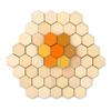 Rodajas de Madera Decorativas de Tilo Hexagonales para Bricolaje y Manualidades Hechas a Mano