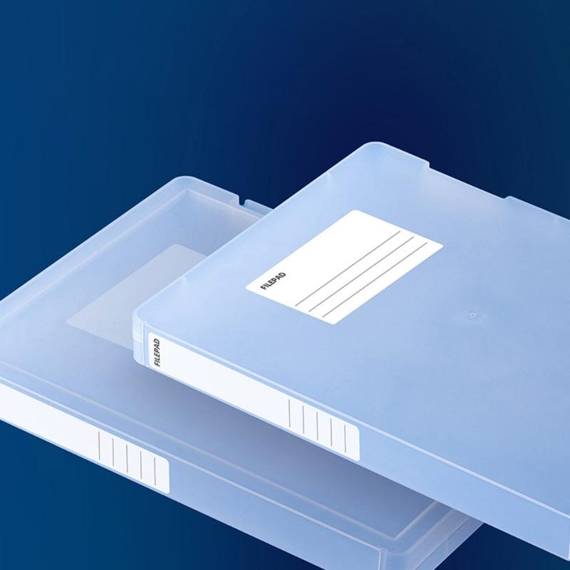 Portable A4 File Box Office Document Storage for Case Portable Project for Case A4 Paper Organizer for Office Travel 12.