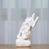 Zandsteen Ganesha Boeddha Olifant Beeld Sculptuur Handgemaakte Olifant Beeldje Huisdecoratie Accessoires