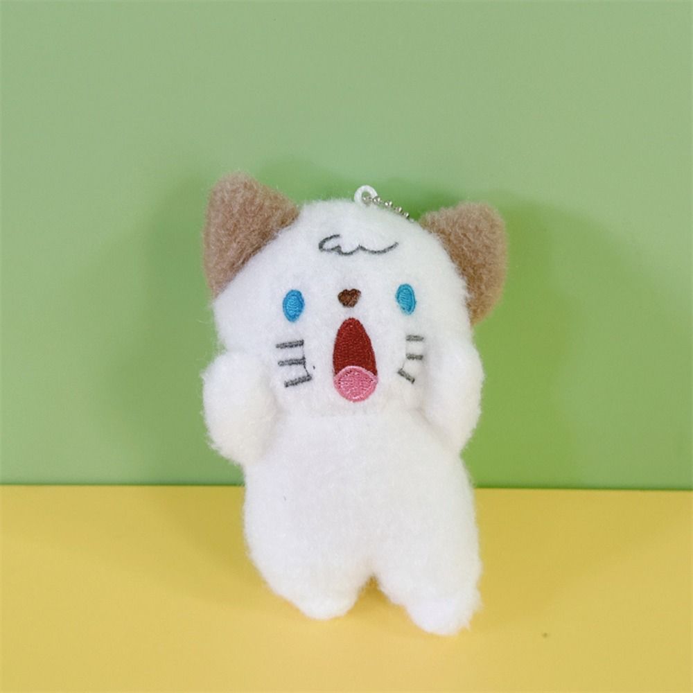 Cartoon Rabbit Shouting Dog Plush Keychain Plush Doll Plush Pendant Backpack Pendant