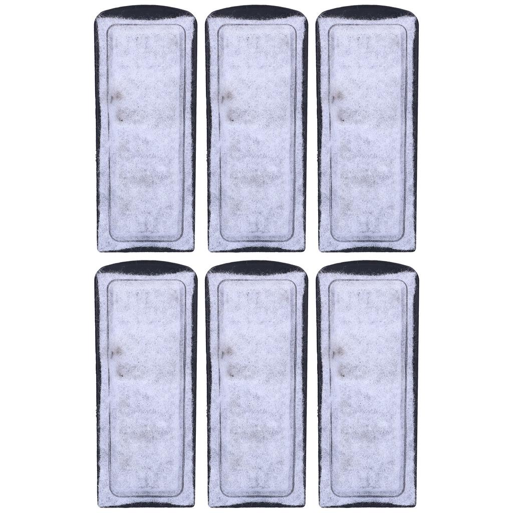 6Pcs Aquarium Filter Cotton Replacement WallMounted Filter Accessory for Fish Tanks