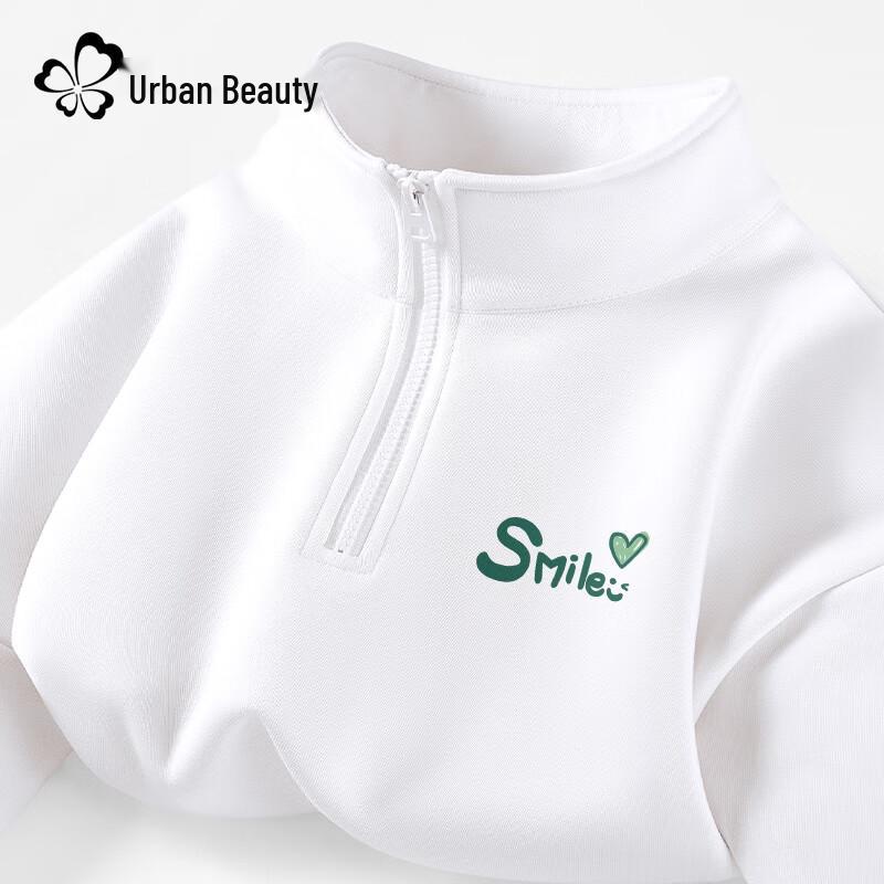 

Women s Half-Zip Polo Neck Sweatshirt XL