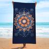 3D Sea Turtle Print Beach Towel Realistic Ocean Animal Quick Dry Polyester Bath Towel Summer Swimming Pool Travel Sand Free