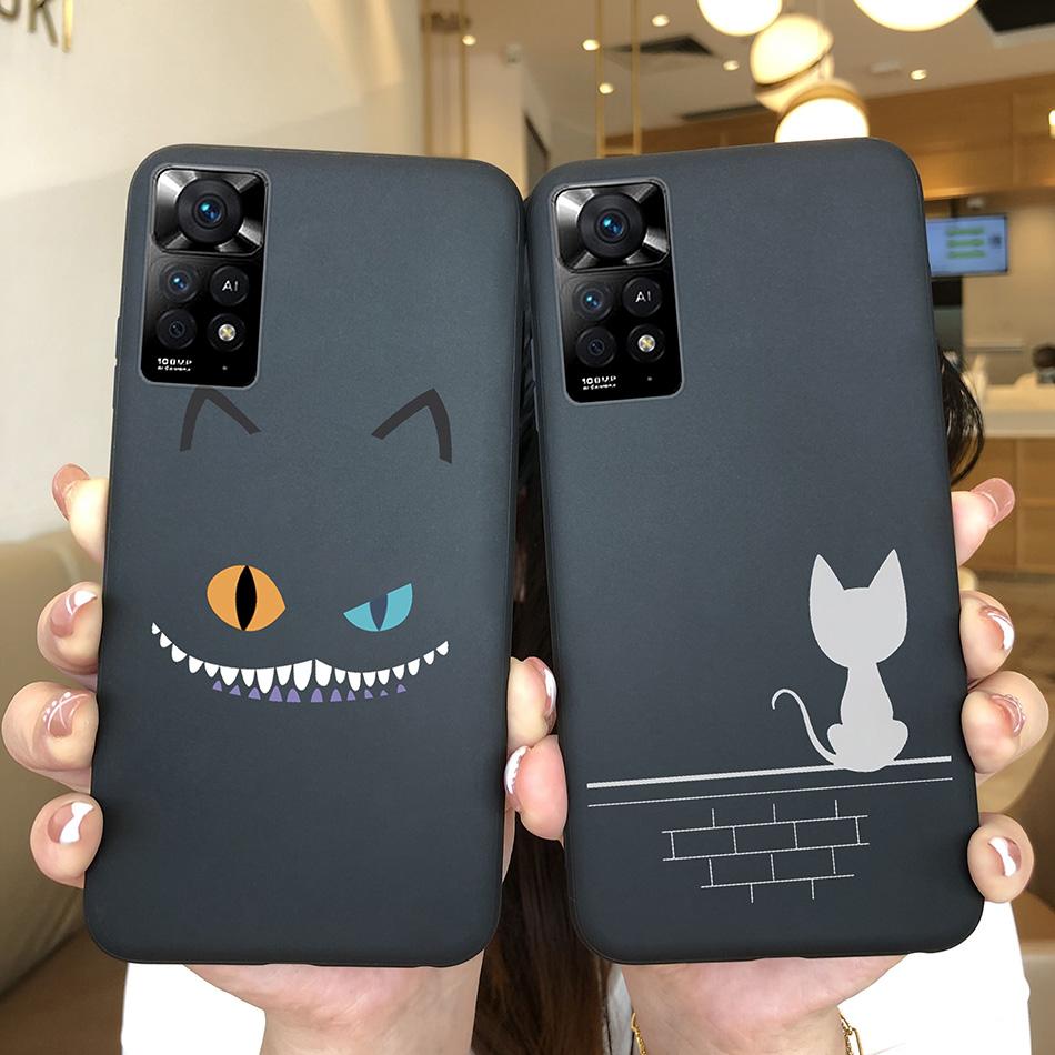 For Xiaomi Redmi Note 11 Pro 4G 5G Phone Case Cute Diasy Pattern Soft Silicone TPU Back Cover Funda For Redmi Note11 11Pro Coque