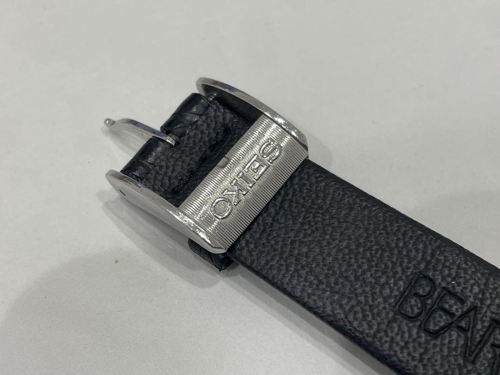 [USED] SEIKO Quartz Watch Silver/Black