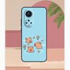 Capybara Spa Case For Huawei P30 Pro P50 P40 P20 Lite P Smart 2019 Nova 5T Honor X8 X7 X9 50 70 Cover