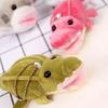 Cartoon Cute Red Green Crocodile Plush Toy Pendant For Childrens Room Decor