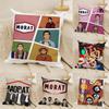 Rock Music M-Morat Band 4 Pillow Case Linen Pillow Case Sofa Home Decor Cushion Cover Cushion Cove