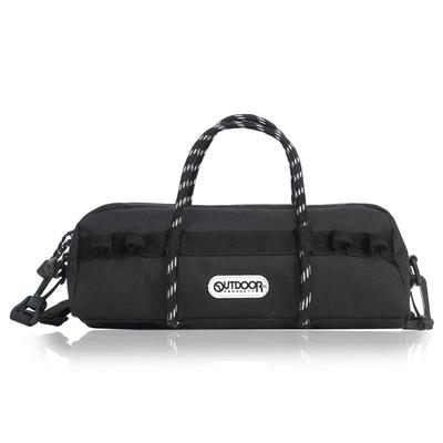 Outdoor Products Boston Bag, Small, 2-Way, with Shoulder Strap and Middle Pocket, Rope and Wave Tape
