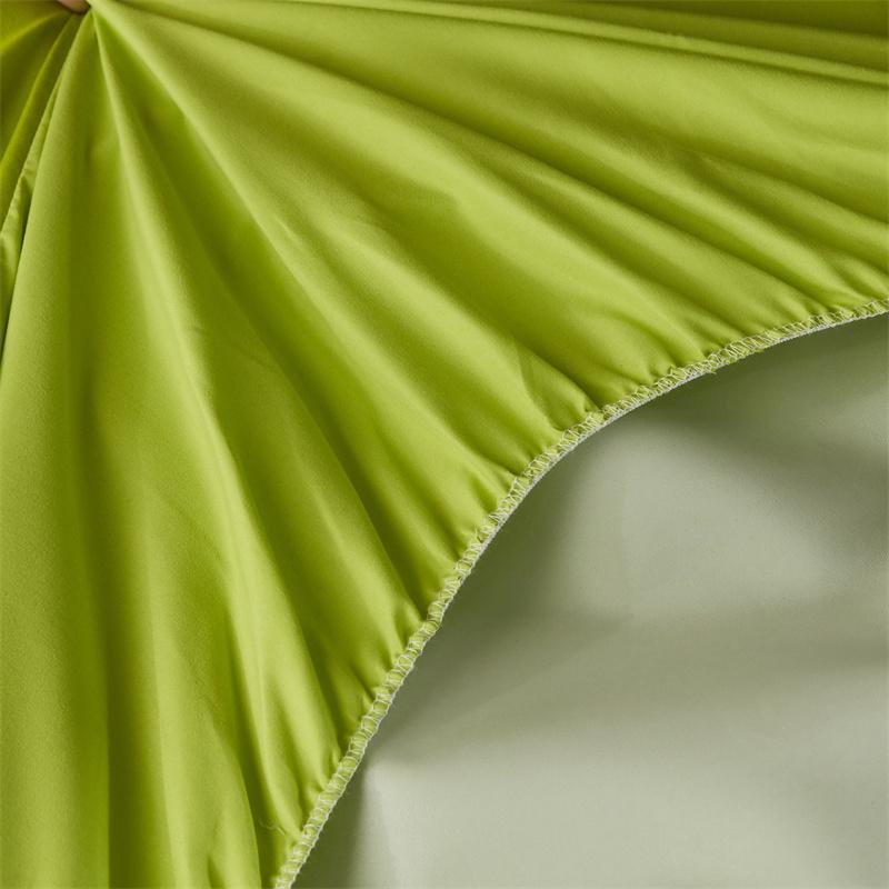 2026 Solid Color Waterproof Bed Sheet Anti Water Dust Bed Mattress Cover Bedcloth Bedding Set Bedspread Quilted Sheet