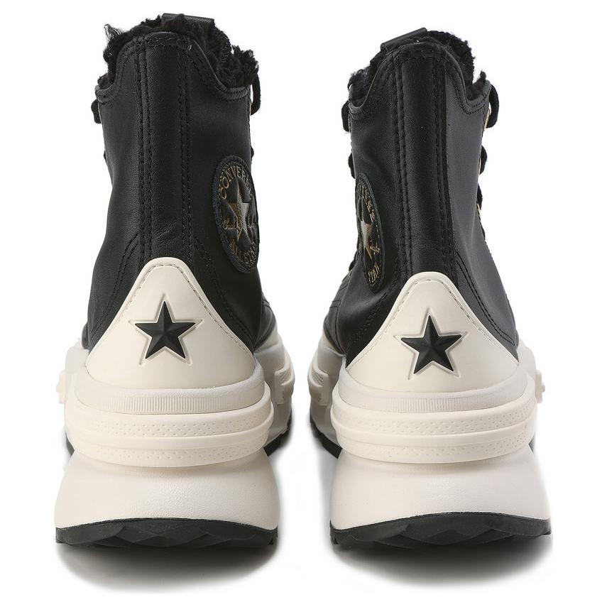 Converse Run Star Legacy Versatile Comfortable High-Top Lifestyle Casual Shoes Unisex Sneakers Black A12442C
