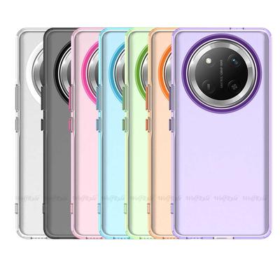 Pre Honor Magic 7 Lite Puzdro Kryt Honor Magic 7 Lite Capas Farebný Nárazník Matný Priehľadný Matný Fundas Huawei Honor Magic 7 Lite 5G