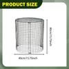 Garden Cage Animal Barrier Wire Cloche Ground Stakes Windproof Fencing for Small Plants Flowers