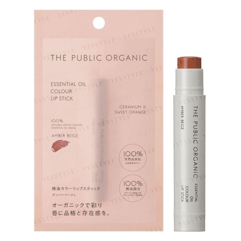 THE PUBLIC ORGANIC - Ätherisches Öl Farbe Lippenstift
