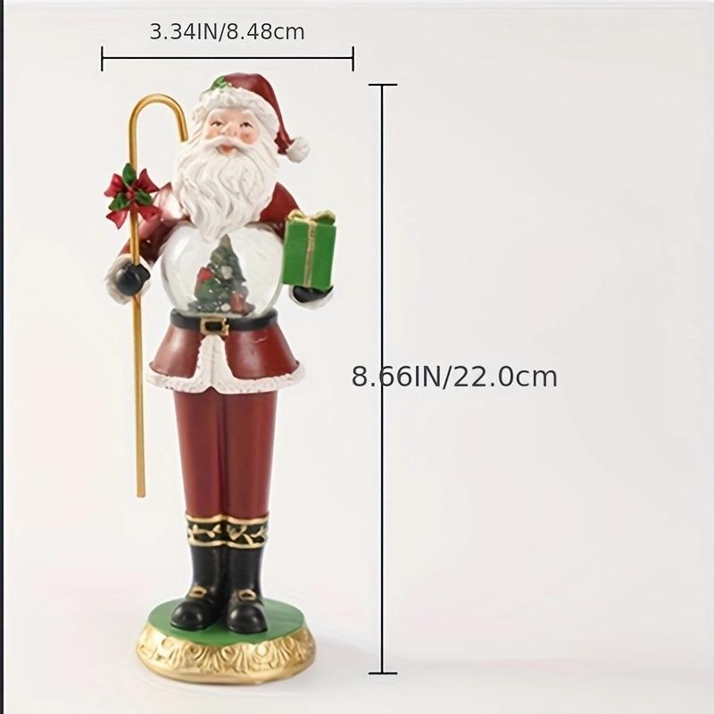 

Творческий Новый Рождественский Фестиваль Подарок Санта-Клаус Снеговик Воздушный Шар Охранник Скульптура Статуя Украшения Настольные Украшения