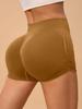 High-Waisted Seamless Butt-Lifting Yoga Shorts for Women - Summer Sports Fitness