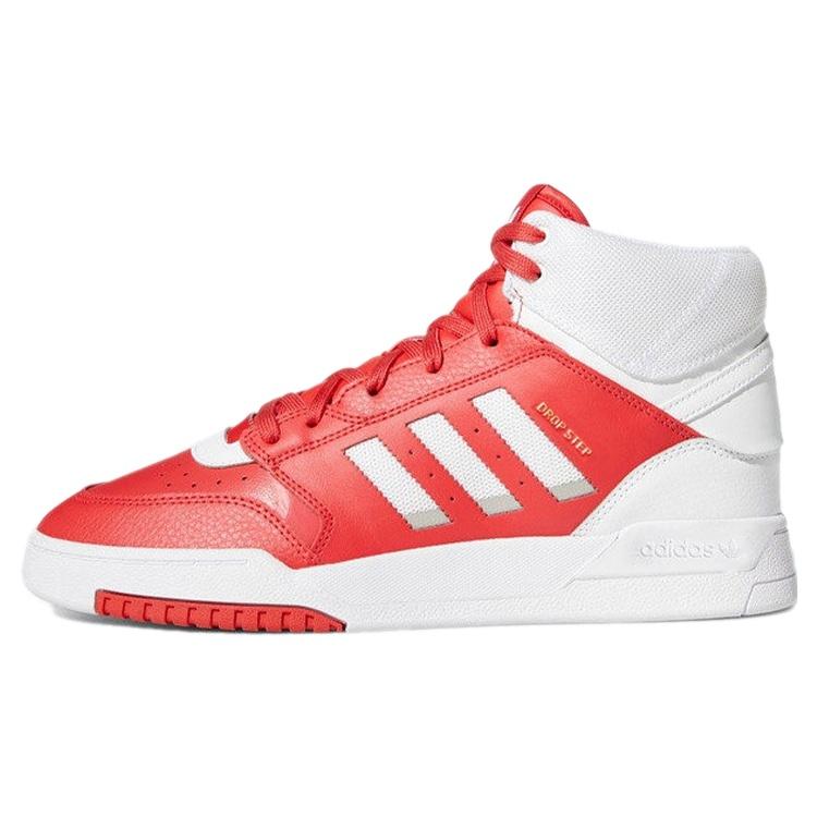 adidas originals Drop Step  White Red  Men s EF7138 EU 41⅓